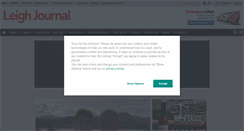 Desktop Screenshot of leighjournal.co.uk