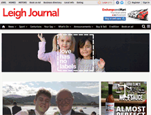 Tablet Screenshot of leighjournal.co.uk